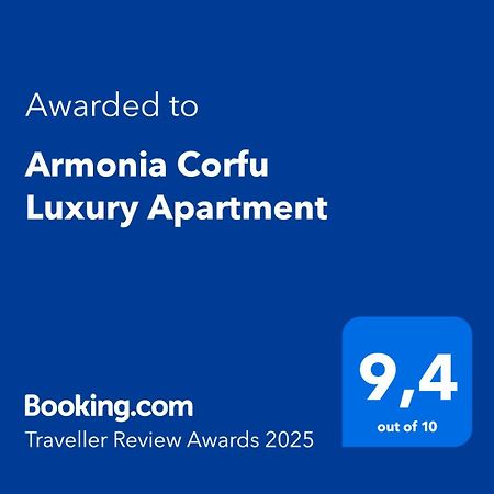 Armonia Corfu Luxury Apartment Liapades Exteriör bild