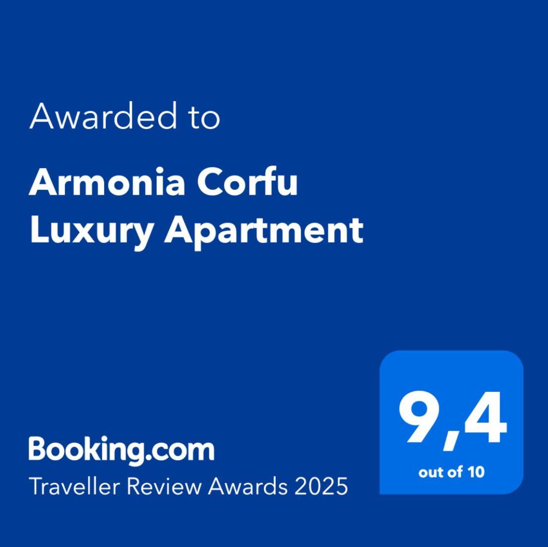 Armonia Corfu Luxury Apartment Liapades Exteriör bild